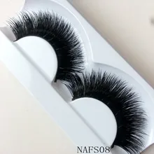 UPS 1000 пара/лот 3D норковые ресницы настоящая сибирская полоска норковых ресниц 3d ресницы