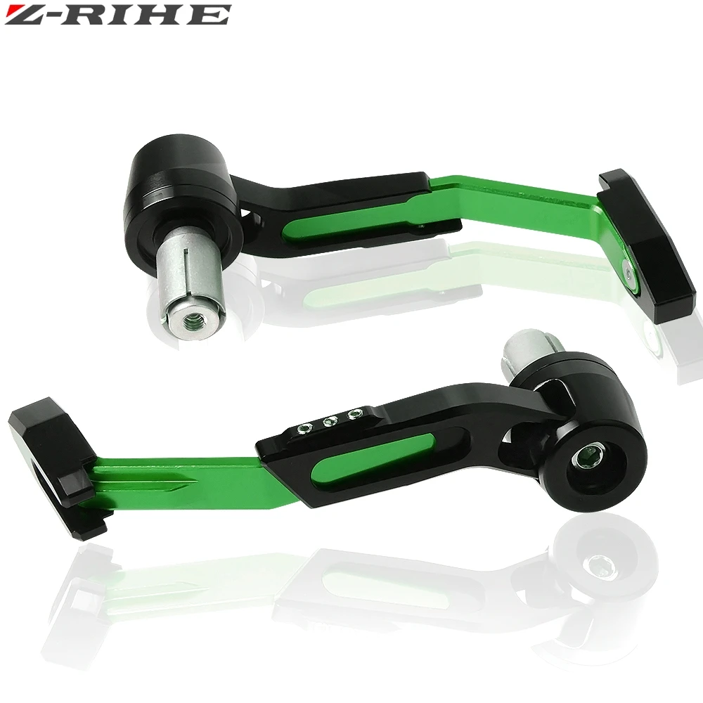범용 7/8 22mm 오토바이 핸들 바 브레이크 클러치 레버 보호대 가와사키 Z650 용 NINJA 650R/ER-6F/ER-6N Z800 Z1000