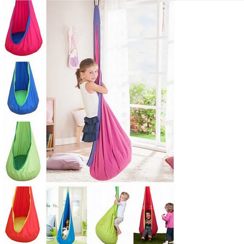 Sturdy Baby Hammock Swing Chair Reading Nook Tent Indoor and Outdoor Garden play rest relaxing Chair Drop shipping