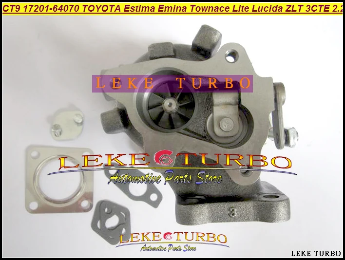 CT9 17201-64070 17201 64070 17201-64071 Турбокомпрессор Для TOYOTA Estima Emina Lucida Lite Townace Picnic 3CTE 3C 2.2L