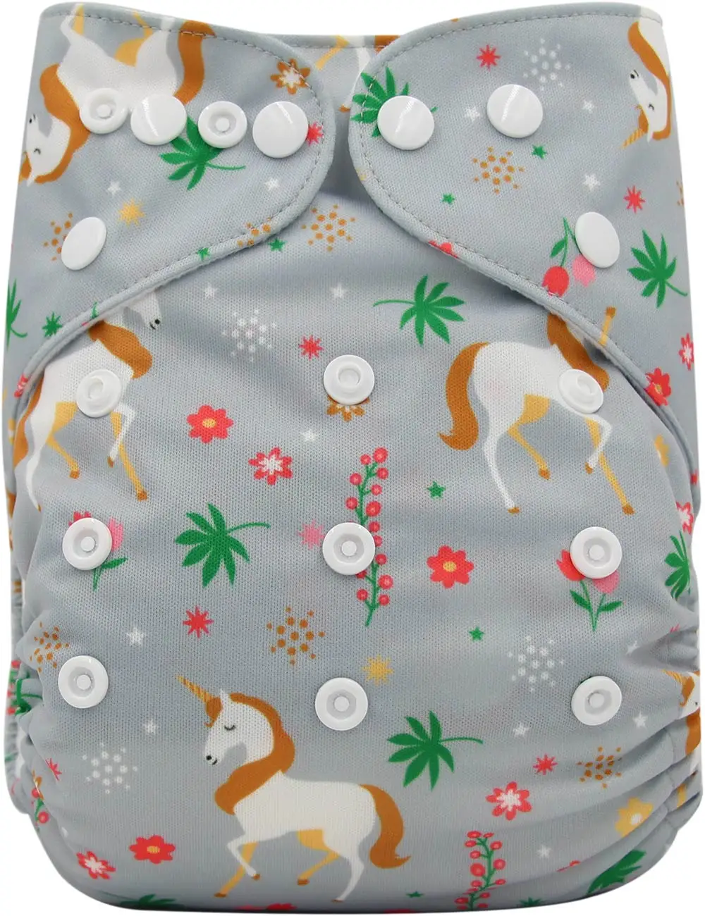 Многоразовый подгузник для младенцев, Детские карманные подгузники, тканевые подгузники для новорожденных, рождественские Мультяшные принты - Цвет: A-OB177