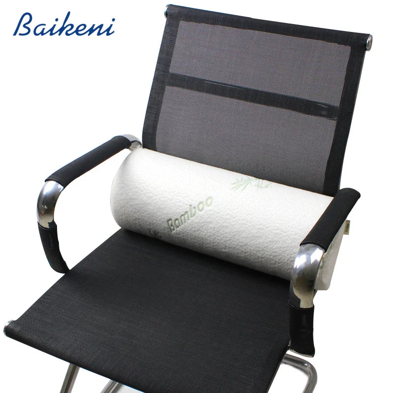 

Bamboo Fiber Back Cushion Slow Rebound Knee Leg Support Cushion Health Care Memory Foam Neck Pillow Massager Travel Almohada
