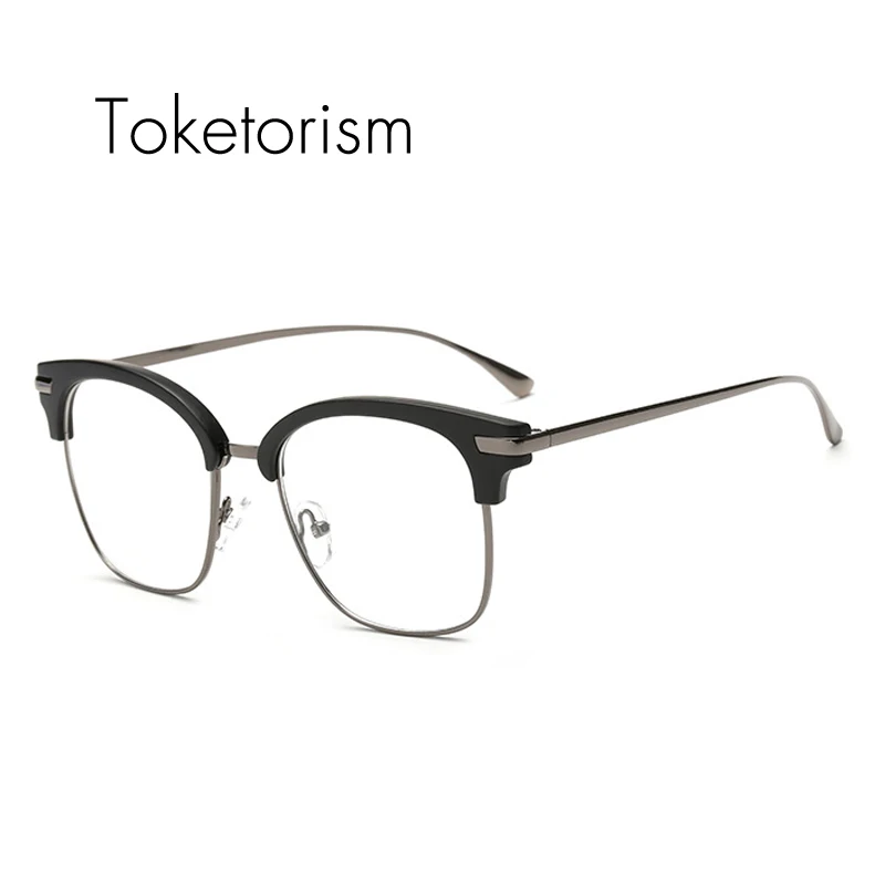 Toketorism новый бренд дизайн Обычная очки женские очки оптические очки кадр мужчины люнет 928
