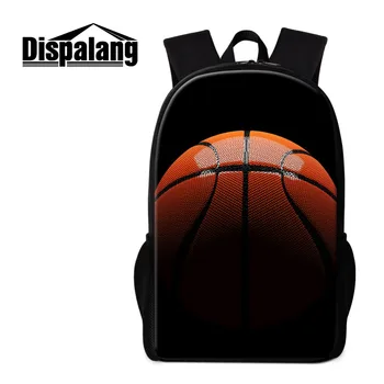 

Dispalang Ball Printing Backpack for Women Men School Bag for Teenage Boys Casual Rucksack Bagpack Boys Kids Schoolbag Mochila