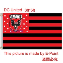 USA MLS DC United hanging decoration Flag 3ft*5ft (150cm*90cm)