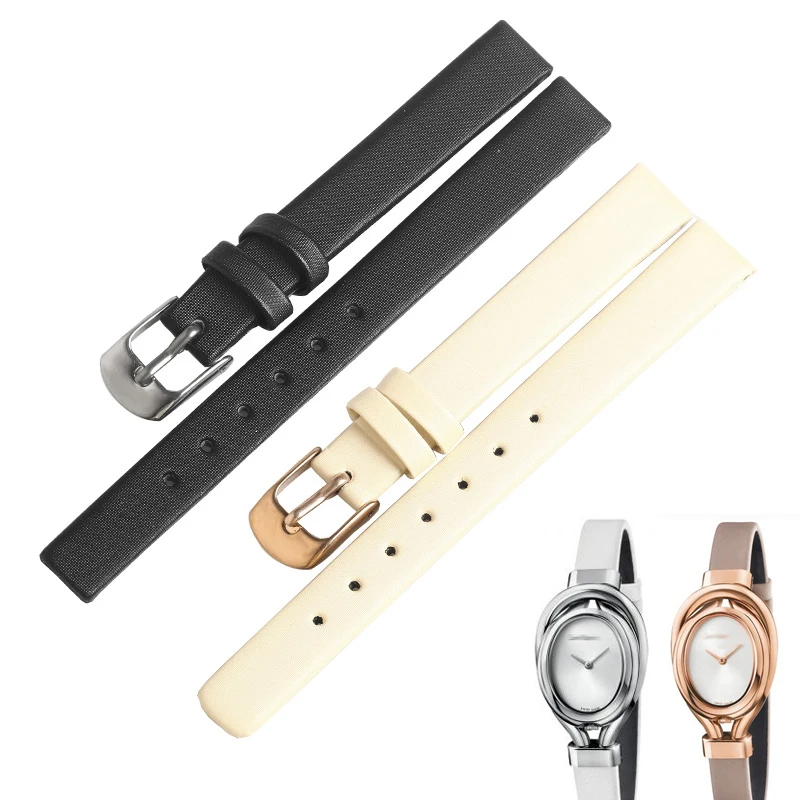 

WENTULA watchband for CK K5H231 10MM silk ribbon strap woman watchband