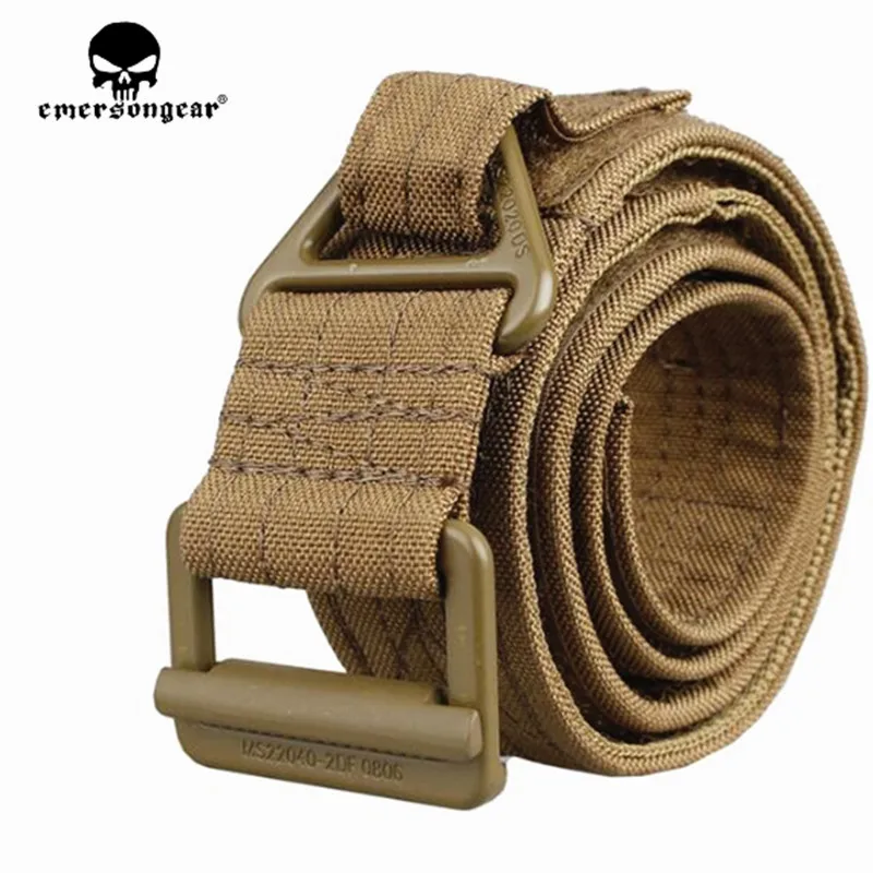 

Emersongear CQB rappel Tactical Belt Men sports Military Army canvas belt Carbine Gun