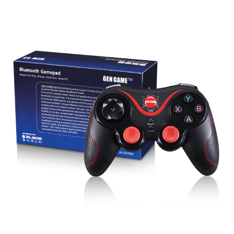 S3 Portable Gamepad Wireless Bluetooth Remote Game Console Handle Controller for Android Smartphone Android Tv Box S3 Portable Gamepad Wireless Bluetooth Remote Game Console Handle Controller for Android Smartphone Android Tv Box