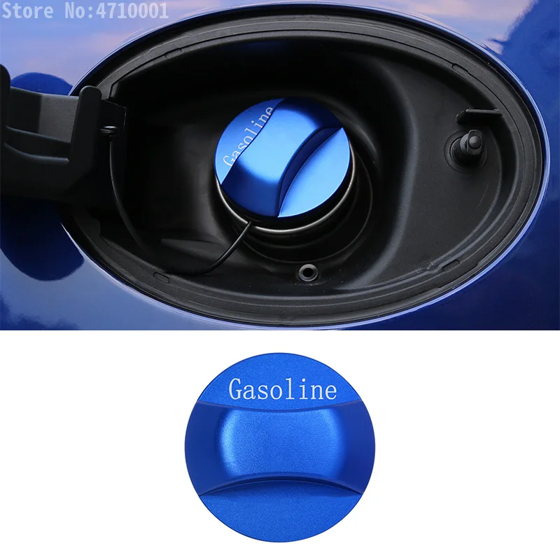 

Aluminum Alloy Gasoline Fuel Tank Button Cover For Maserati Levante 2016 Car Accessories With LOGO