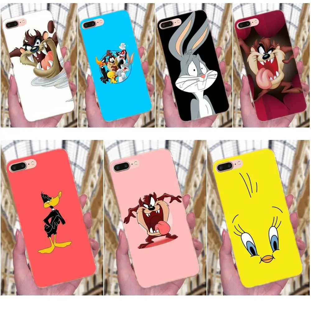 Looney Tunes тасманианский дьявол Taz Мягкий ТПУ новый стиль для Galaxy J1 J2 J3 J330 J4 J5 J6 J7 J730 J8
