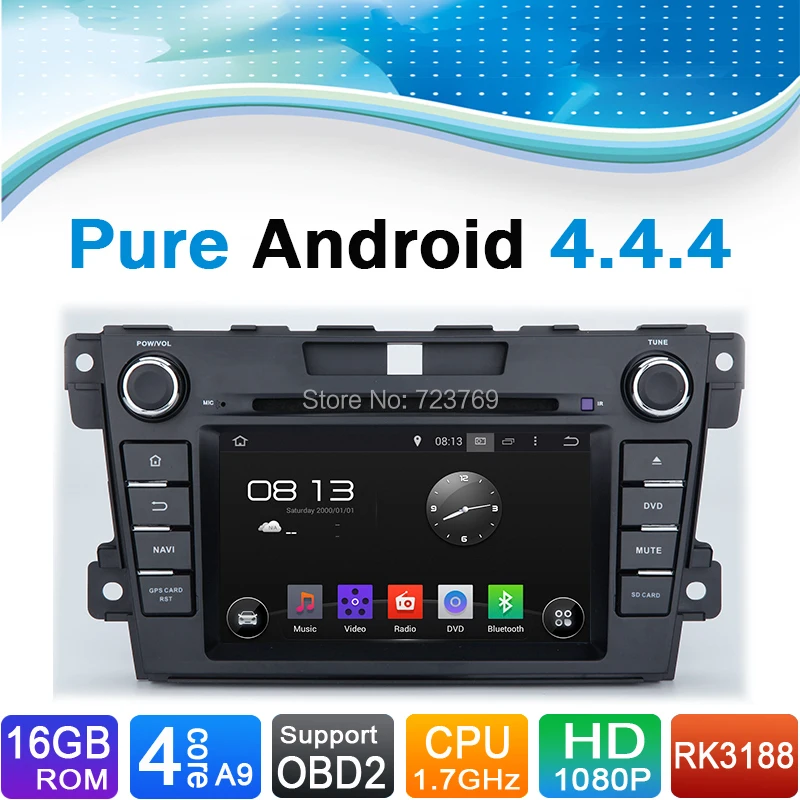 Best For Mazda CX 7 Pure Android 4.4.4 Auto Radio Car DVD Player for Mazda CX-7  for Mazda CX7 2012 21