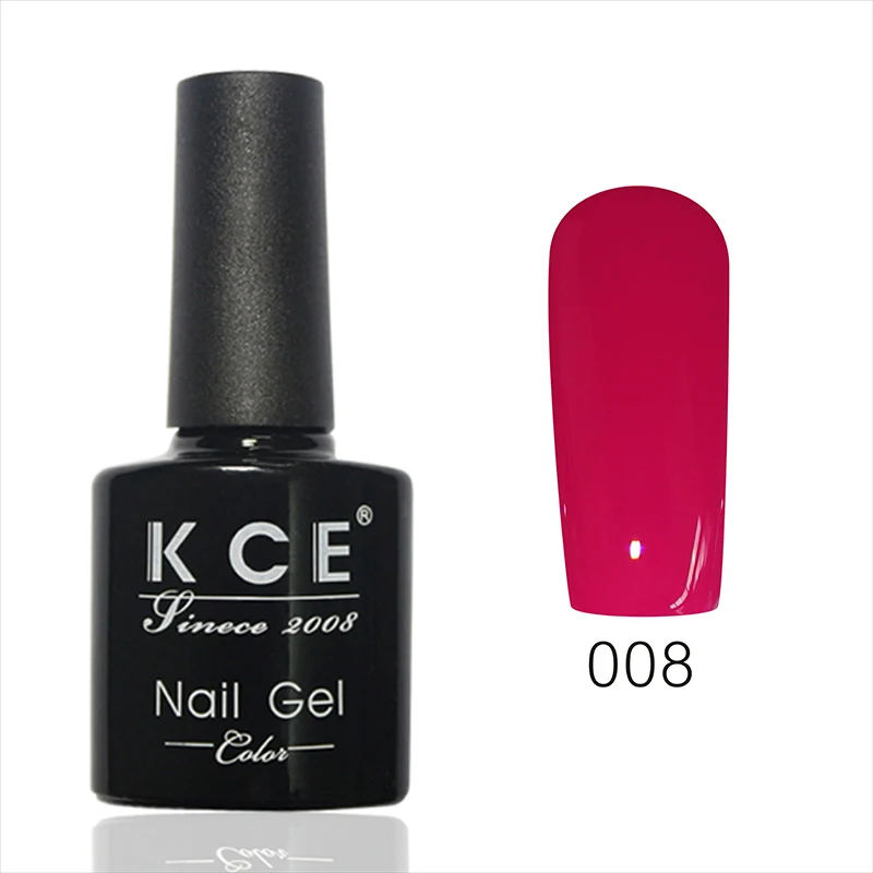 KCE модный УФ гель лак для ногтей и светодиодный Блестящий цветной 100 цветов 8 г долговечный растворимый лак для маникюра - Цвет: KCE100Se008