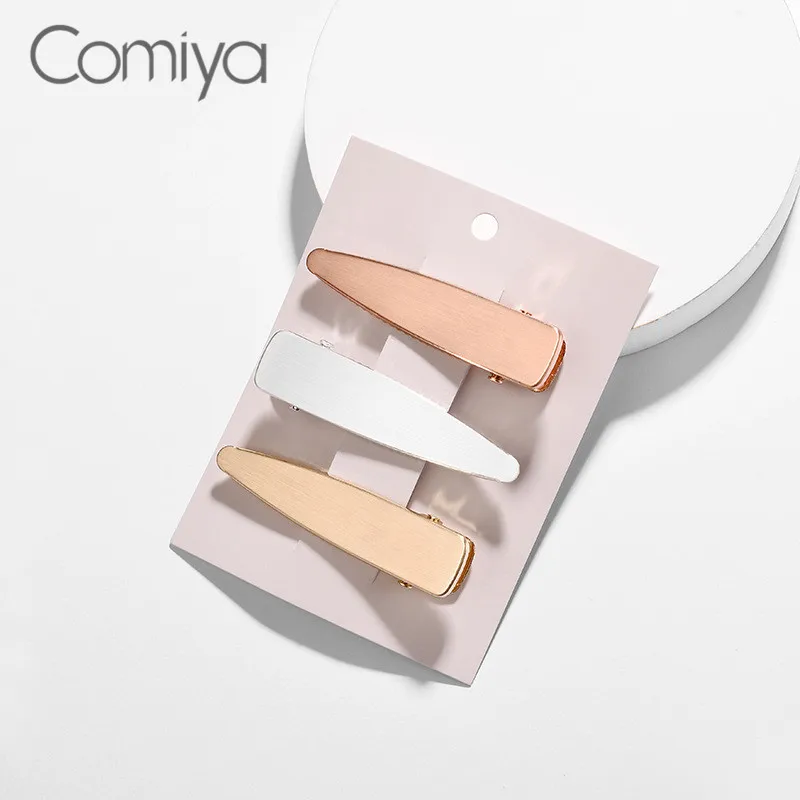 

Comiya Hair Barrettes Hairpins Long Zinc Alloy Accessories Indian Jewelry Feminino Mujer Barrette Gold Colors Femme Hair Claws