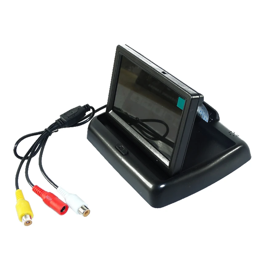 

800*480 4.3" car backup monitor LCD +Excellent quality 170 angle car rear camera for AUDI A6L 2009~2011 /A4 /A3/ Q7 /S5