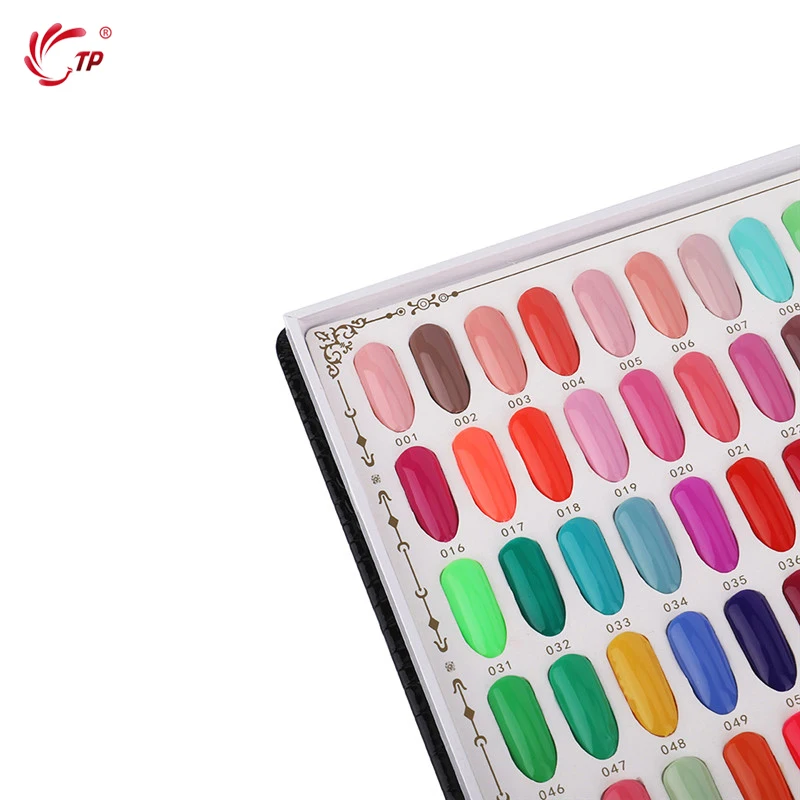 Cores com Dicas Falsas do Unha Cartão de Exibição Salão de Beleza Couro do Plutônio Kit de Ferramentas Livro Conjunto Gel Polonês Colorir Gráfico Mostrando Prateleira tp 160 - 240 9 High Quality Beleza e saúde