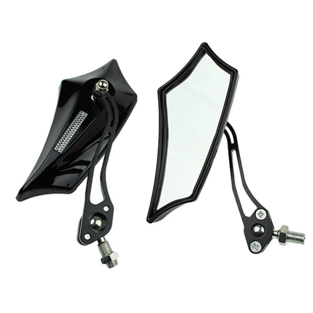 

1 Pair Universal Rear View Side Mirror for Motorcycle Motorbike ATV Bike 8mm/10mm