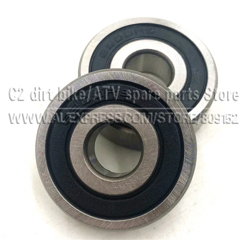 2pcs Bearing 6200 6200Z Fit For Pocket bike Handlebar Steering Rod Mini Dirt Bike Small ATV Quad