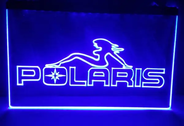 

Polaris Snowmobile stripper 2 size beer bar pub club 3d signs led neon light sign home decor crafts