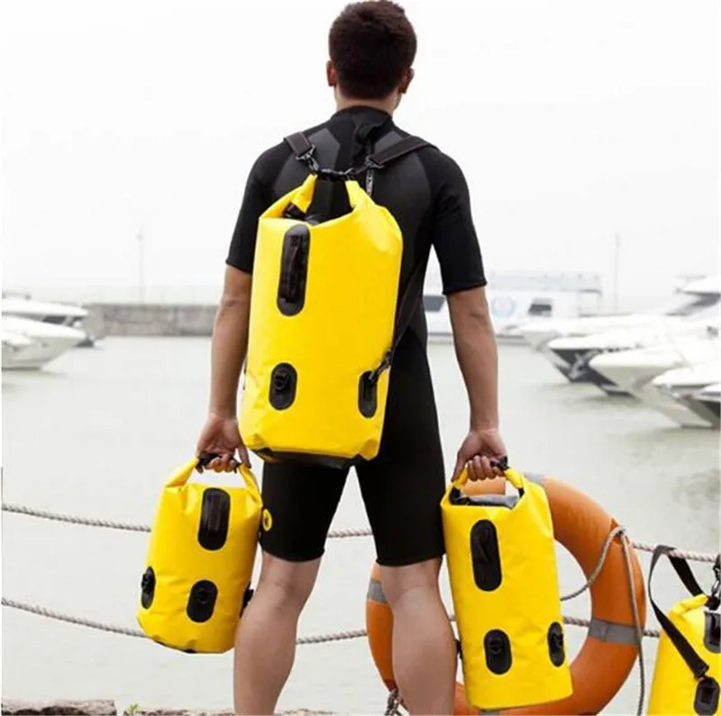 

Maxped Thickened PVC Drifting Bag Waterproof Dry Bag Backpack Canoe Kayak Rafting Floating Storage Bags Folding Travel Kits