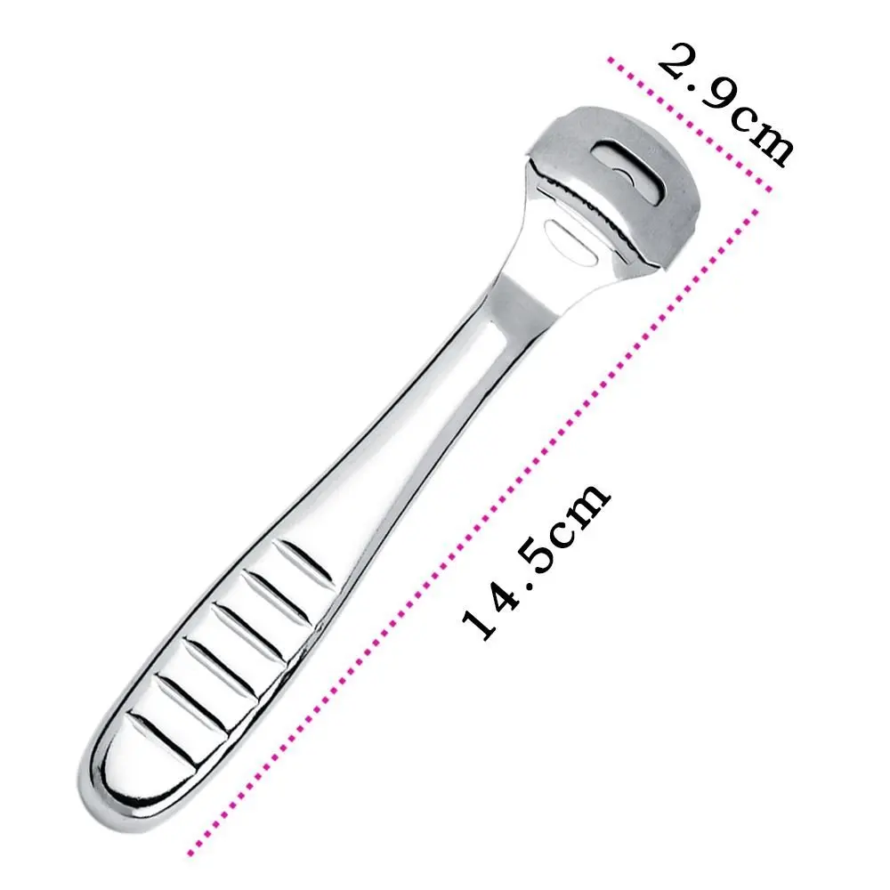 Нержавеющая сталь Уход за ногами инструмент для удаления кутикулы бритвы лезвия гладкие ноги педикюра мозолей кожи Remover Бурсит большого