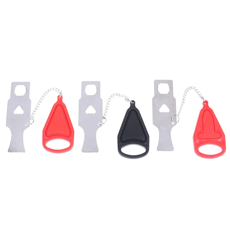 1pc Portable Hotel Door Lock Locks Self-Defense Door Stop Travel Travel Accommodation Door Stopper Door Lock