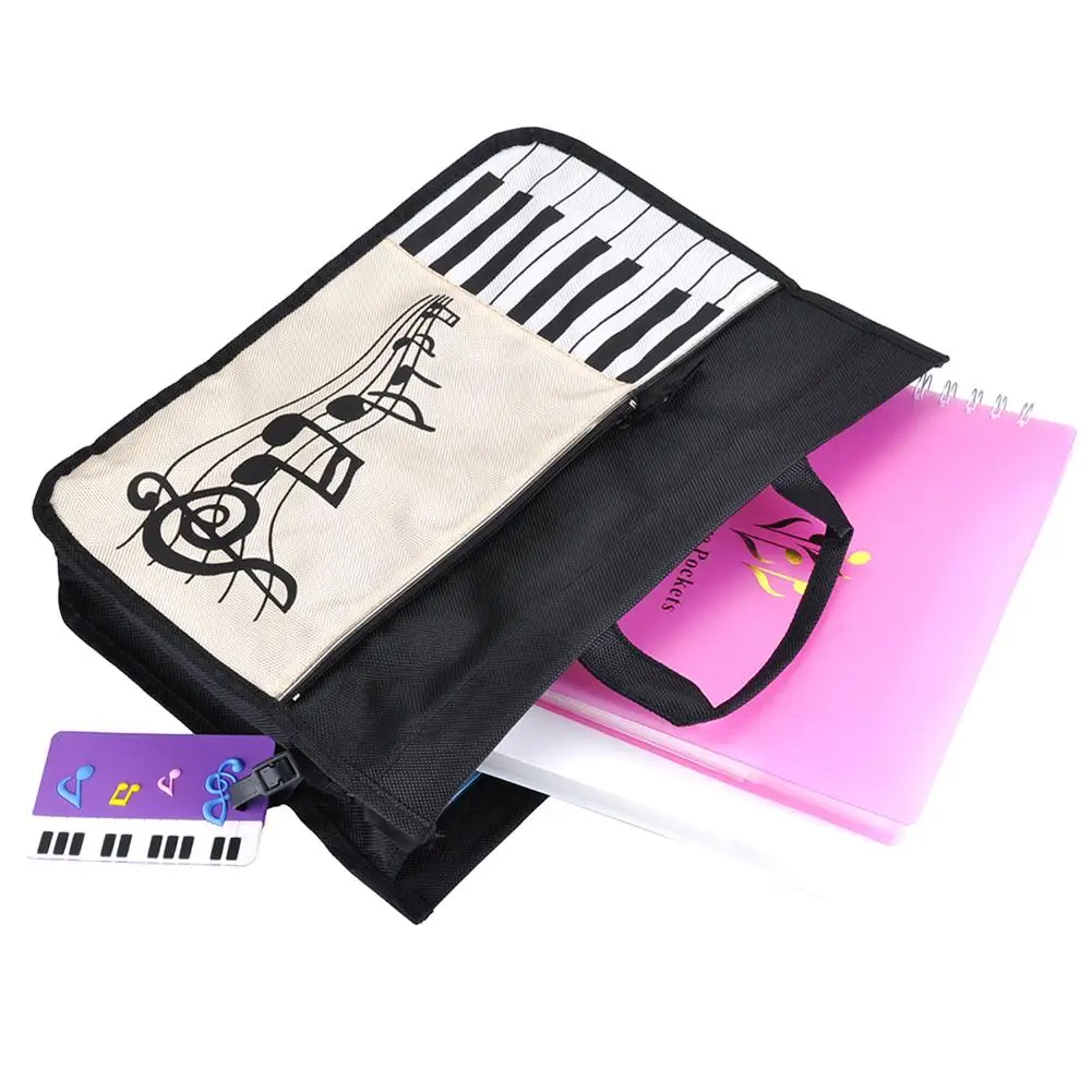  Portable Musical Handbag High Quality Music Score Keyboard Patter Appliance Musical Bags Free Shipp