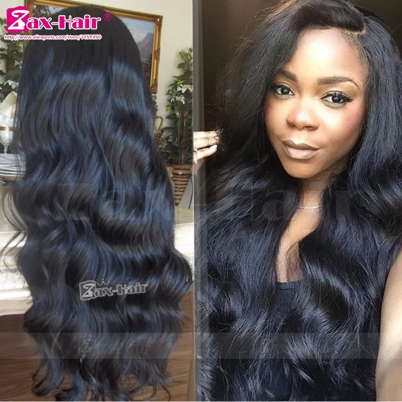 

Virgin Human Hair Lace Front Wigs 7A Unprocessed Wavy Full Lace Wigs Natural Hairline For Black Women Full Lace Human Hair Wigs