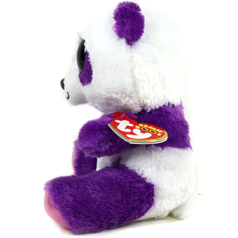 purple panda plush
