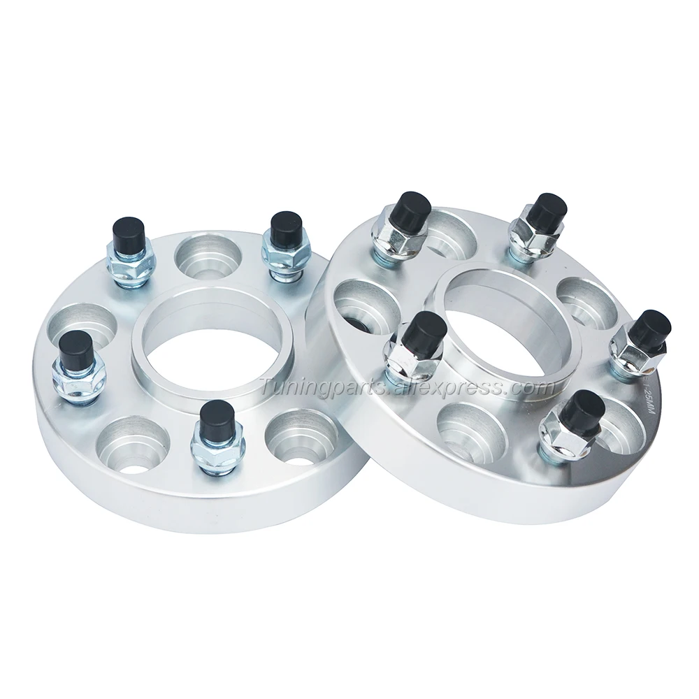 

(2pcs/lot) PCD 5x100-54.1mm Thick 25mm forged alloy car wheel hub spacer for Toyota Wish Vista Premio Matrix Avensis Sienta Ist