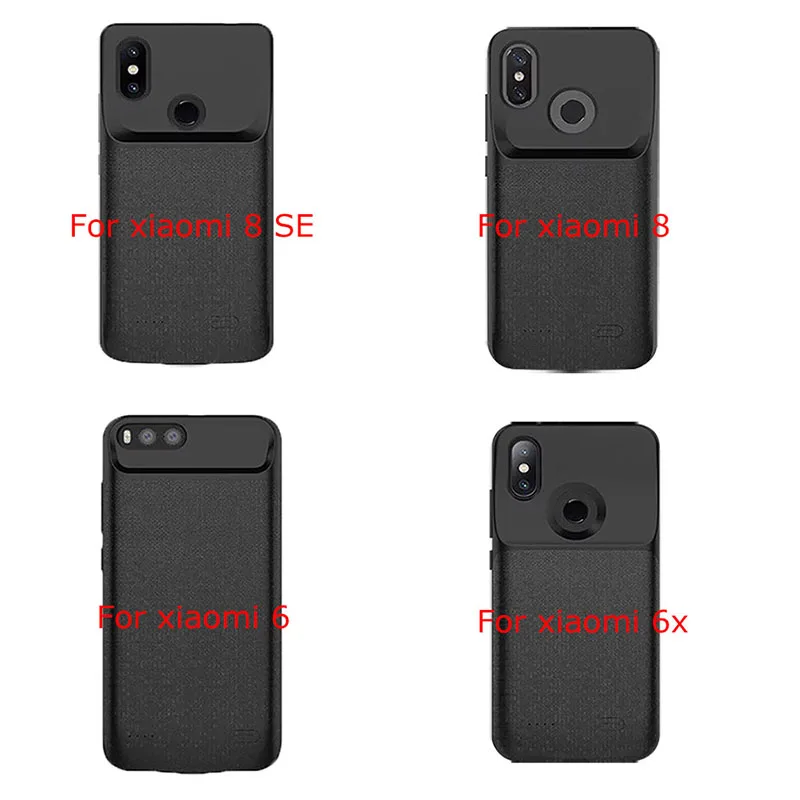 Для xiaomi MI 6 6X чехол для зарядного устройства портативный мобильного телефона mi 8 se
