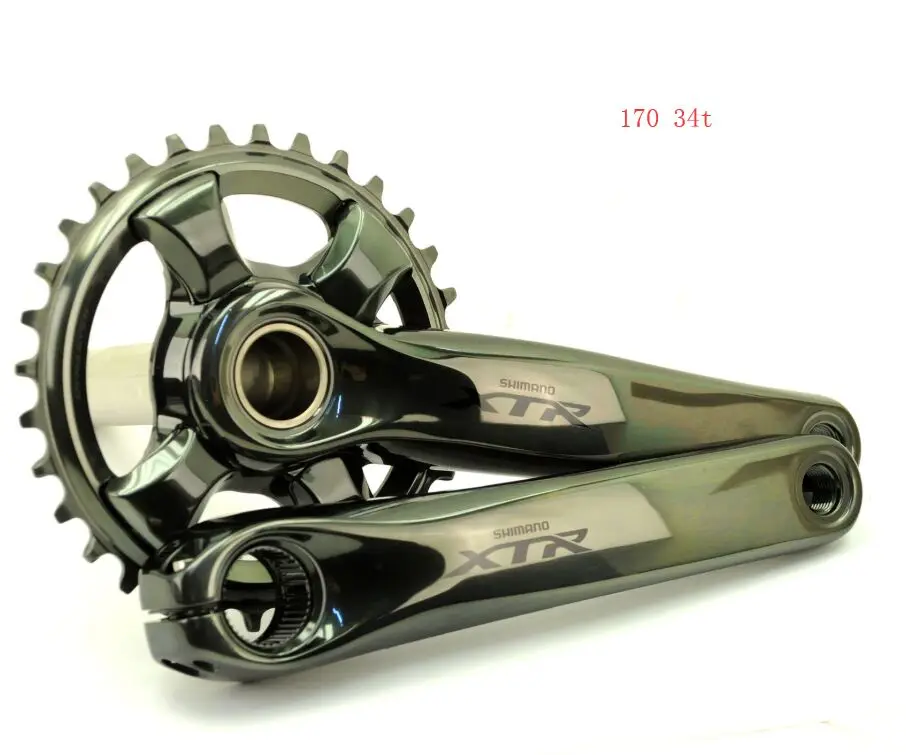 Shimano XTR FC-M9020-1 30t 32t 34t 36T 170 мм MTB 11-Скорость диаметра окружности болтов без BB - Цвет: m9020 170 34t