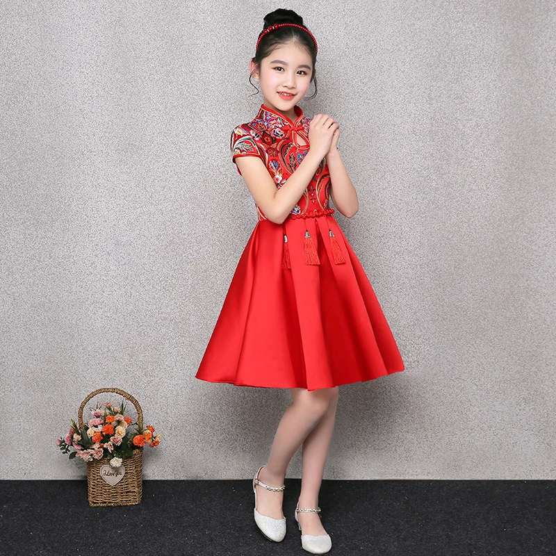 modern short dress for girl