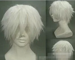Tokyo chef animation COS color white hair men turn Alice wig and cosplay heat resistant Ladys WIGS Peluca Products |