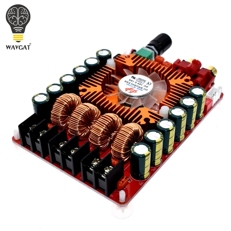 Цифровой усилитель WAVGAT TDA7498E 2X160 Вт BTL220W моно мощности двухканальный