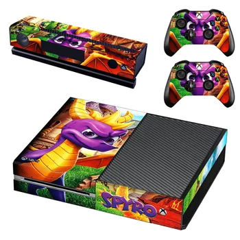 

Skin Sticker Decal For Xbox One Console and Kinect and 2 Controllers For Xbox One Skin Sticker Vinyl - Spyro Reignited Trilogy