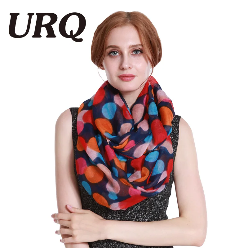 

lady dot Tube Scarves Warm For Women Fahion Design Plaid lady Ring Scarfs Infinity Scarves Tube 2017 New 567