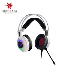 Hexgeares GH102 7,1 стерео RGB Light Shock отзывы Игровые наушники USB PC телефон Auriculares Mic Gaming Bass Наушники