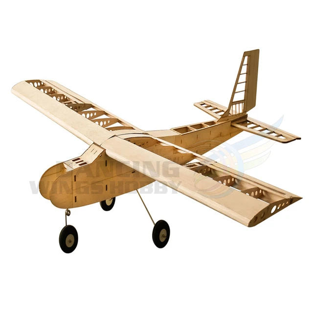 Avión MODELO DE Balsawood, aeromodelismo de alas de 1600mm, Balsa de madera, Kit de avión de entrenamiento de corte láser, T40 _ - AliExpress Mobile