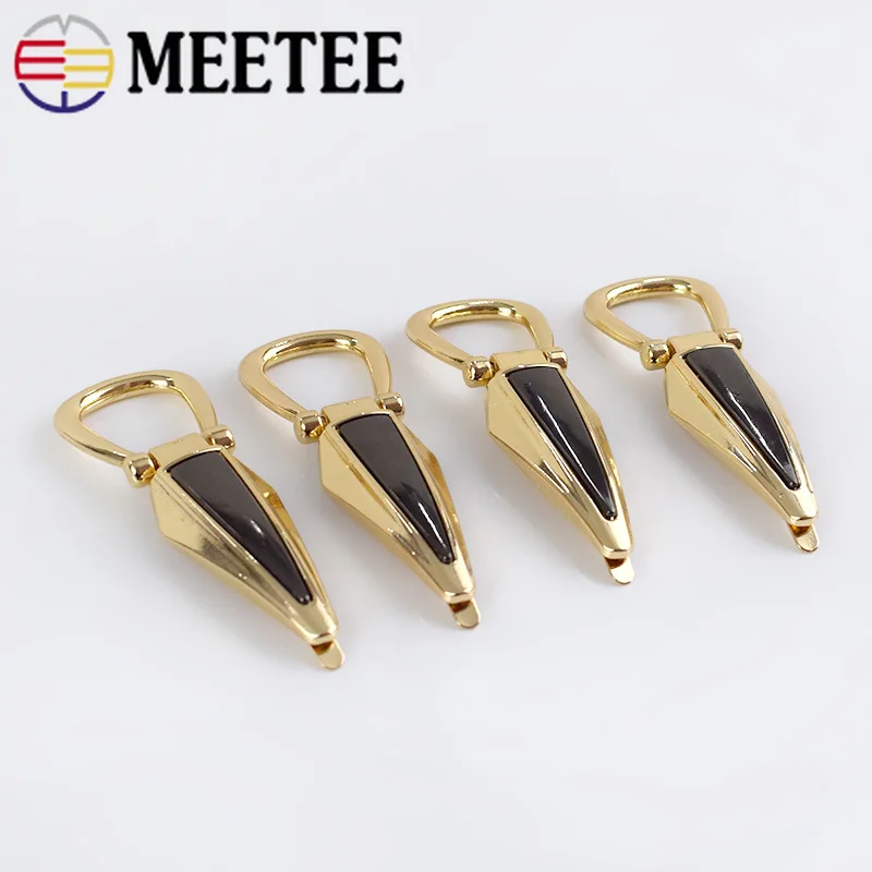 

Meetee 2pcs 77mm Bag Hook Buckle Metal Material Handbag Luggage Chain Hanger Hardware DIY Jewelry Decoration Accessories AP631