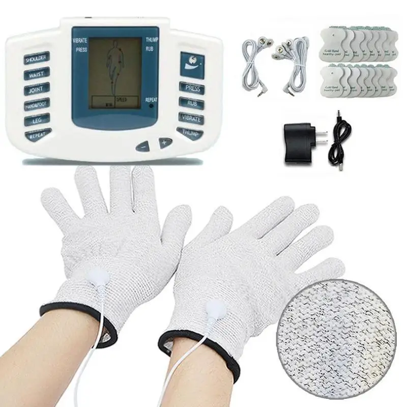 Digital Electronic Body Slimming Pulse Massage Muscle Relax Stimulator Acupuncture Therapy Massager Physiotherapy Apparatus U2