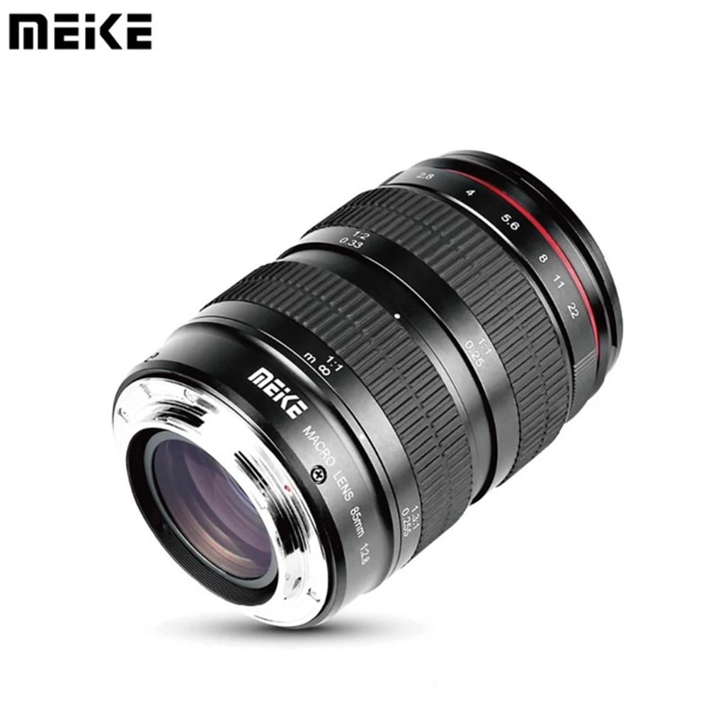 

MEKE 85mm f/2.8 Manual Focus Full Frame Macro Lens for Nikon DSLR Camera D500/D610/D750/D800/D810/D850/D3400/D5300/D5600