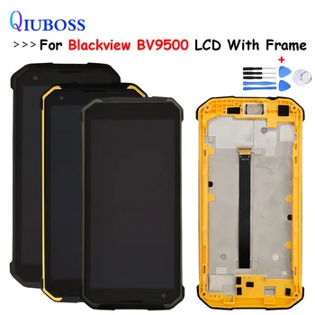 

3 Color Display Lcd with Touch Screen Digitizer For Blackview BV9500 / BV9500 Pro Lcd With Frame Assembly Replacement Parts