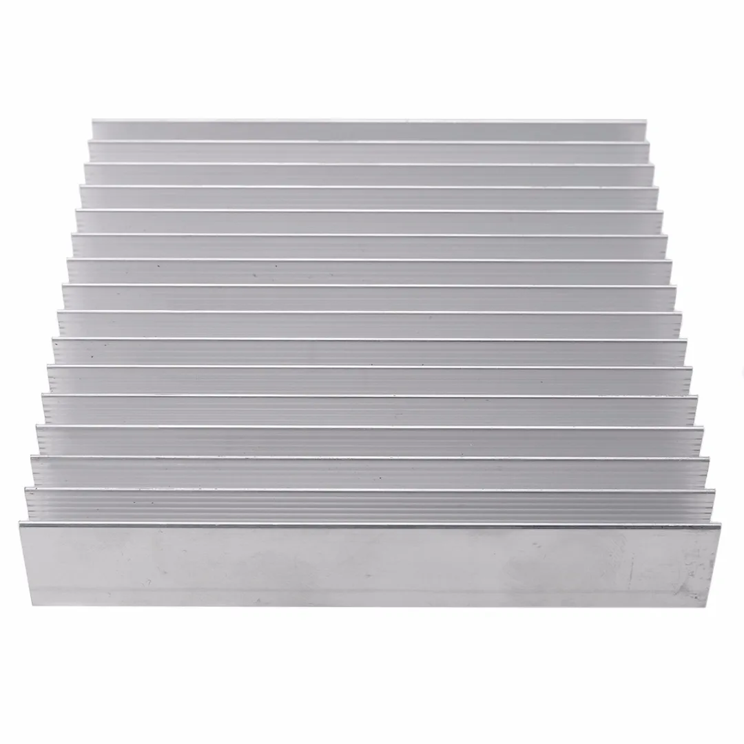 Radiator Module 100x100x18mm Aluminum Heat Sink IC Radiator Cooler Cooling Fin Radiator for CPU LED Power Active Component