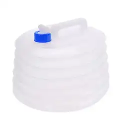 10L складной ведро воды Спорт на открытом воздухе Портативный PE Пластик складной для хранения воды ведро Портативный для кемпинга Пеший