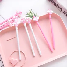 1 шт. крылья любви авторучка школьные Канцтовары Школьные принадлежности милый кавайный красивый цвет офисная черная 0,5 мм