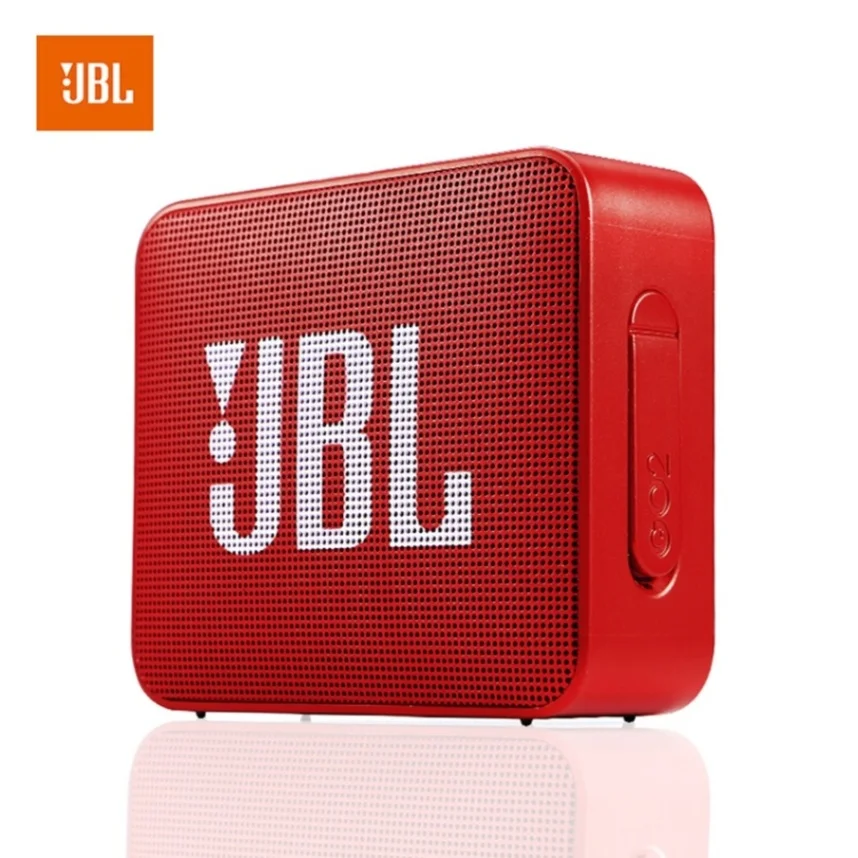 JBL GO2 Беспроводной Bluetooth Динамик IPX7 Водонепроницаемый открытый Портативный Динамик s Перезаряжаемые Батарея с микрофоном 3,5 мм Порты и разъёмы S Порты и разъёмы Go 2 - Цвет: Red