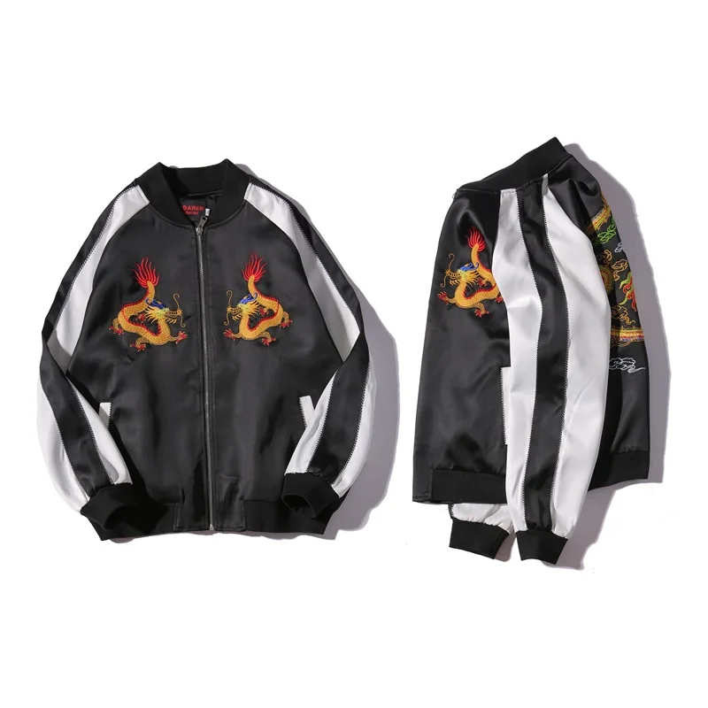 2017 Autumn Chinese 6 Style Dragon Phoenix Flower Embroidered Jacket