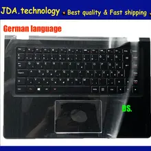 Wellendorff Новая/оригинальная верхняя оболочка для lenovo Yoga 3 14 DE немецкая клавиатура подставка для рук верхняя крышка тачпад C Оболочка Черный