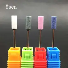 4 шт./партия керамические каменные сверла для ногтей инструменты для дизайна ногтей Электрический Маникюрный станок аксессуары резак пилочки для ногтей