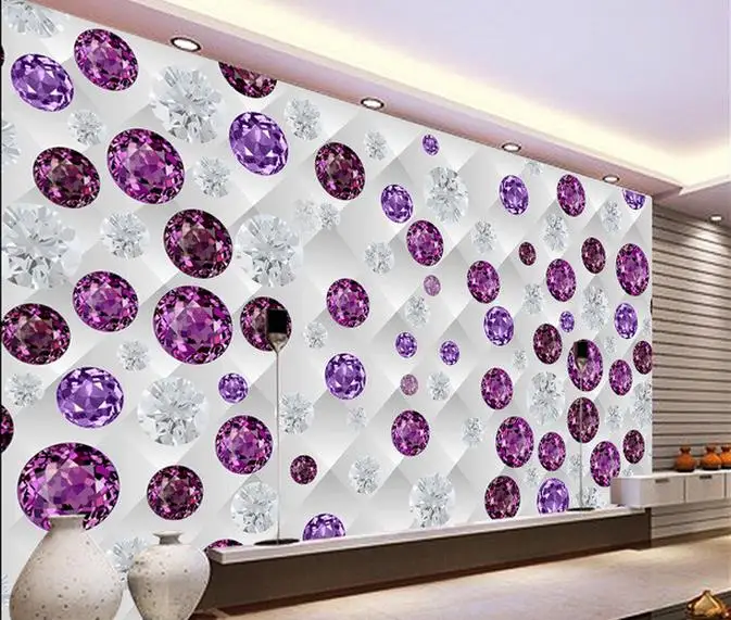 3d обои для комнаты diamond фоне стены настроены стен|custom wallpaper|3d wallpaper for room3d |